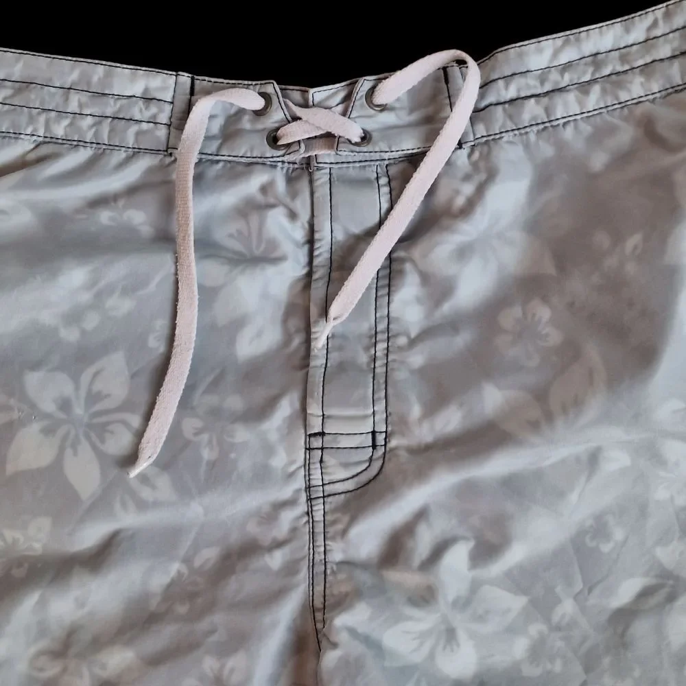 Vintage Tommy Hilfiger Swim Trunks Heavy Duty Nylon L Modest Lined Excellent